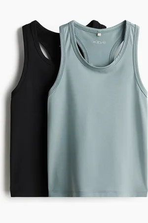 H&M Canotte sportive con DryMove 2 pezzi