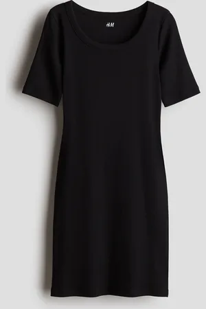 H&M Abito in cotone a coste