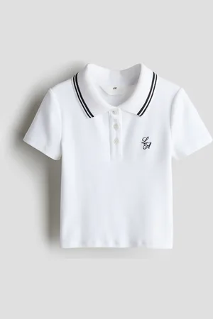H&M Polo con ricamo