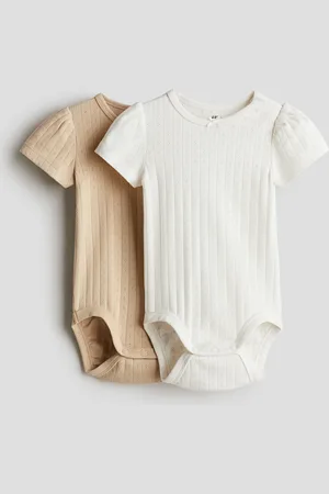 H&M Body in pointelle 2 pezzi