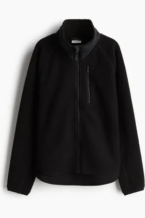 H&M Giacca sportiva in pelliccia di pile
