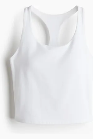 H&M Top sportivo con reggiseno in DryMove