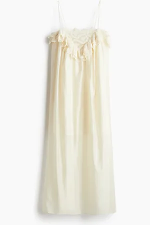 H&M Abito a sottoveste con bordo in pizzo