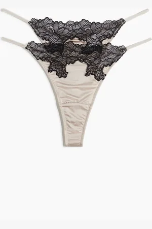 H&M Tanga a perizoma in microfibra 2 pezzi