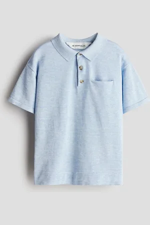 H&M Polo in misto seta