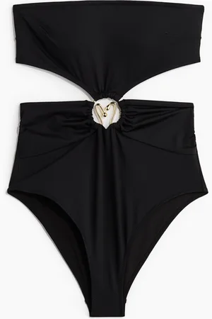 H&M Costume intero a fascia con coppe imbottite