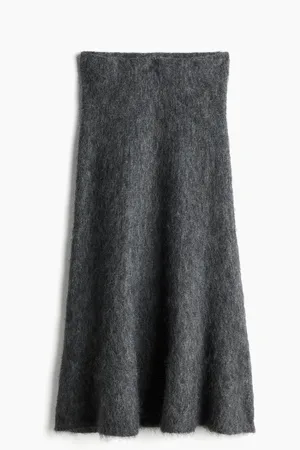 H&M Gonna in maglia di misto mohair