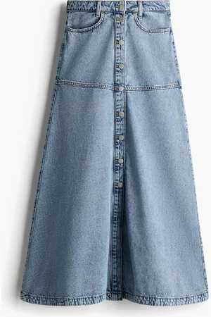 H&M Gonna svasata in denim