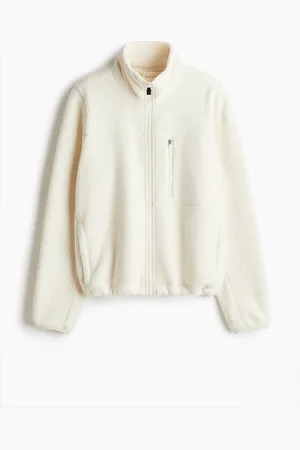 H&M Giacca sportiva in pelliccia di pile