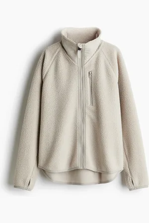 H&M Giacca sportiva in pelliccia di pile