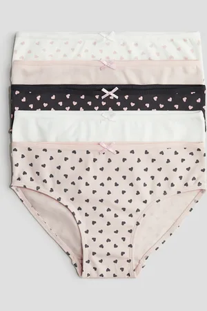 H&M Slip in cotone 5 pezzi