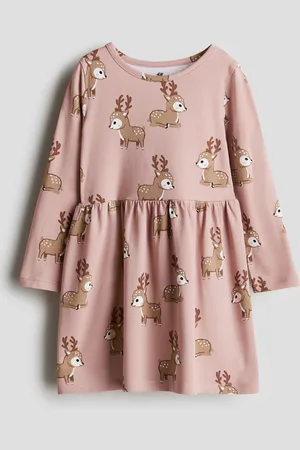 H&M Abito in cotone con stampa