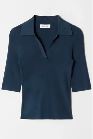 H&M Collared Short-Sleeve Top
