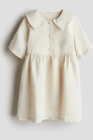 H&M Abito in lino Loose Fit