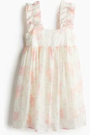 H&M Abito con spalline arricciate