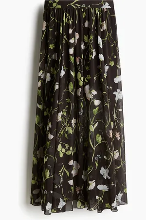 H&M Maxigonna in chiffon
