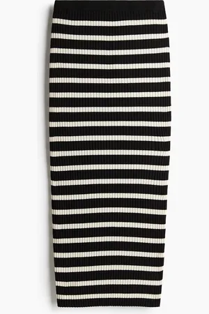 H&M Gonna in maglia a coste