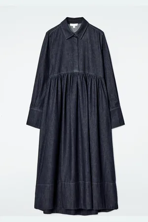 H&M CHEMISIER OVERSIZE IN DENIM