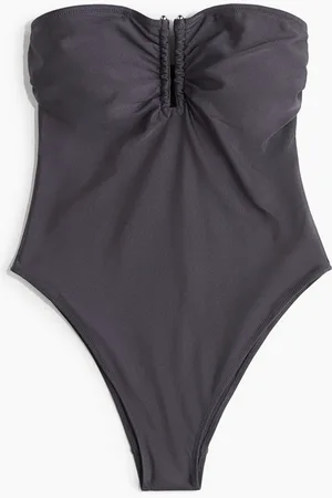 H&M Costume intero a fascia con coppe imbottite
