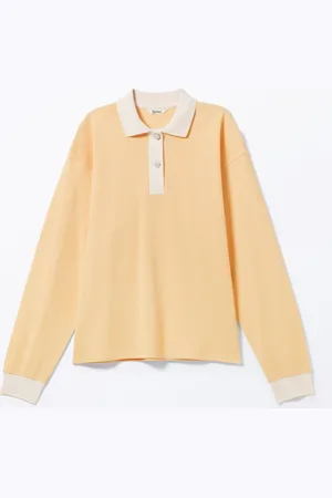 H&M Polo stile rugby a maniche lunghe