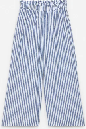 H&M Pantaloni in lino dalla vestibilità rilassata
