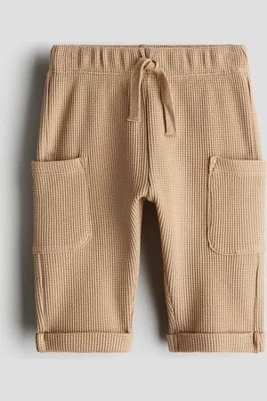 H&M Pantaloni in cotone a nido d