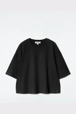 H&M T-SHIRT SQUADRATA OVERSIZE