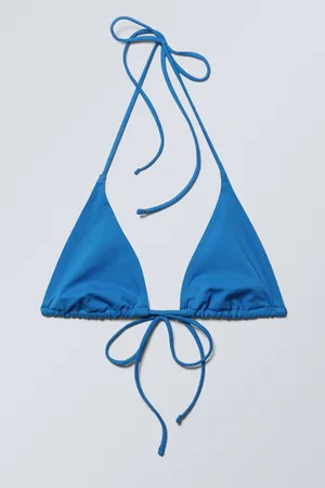 H&M Top bikini a triangolo con lacci