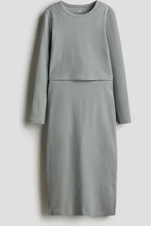 H&M Set 2 pezzi a coste con maglia e gonna