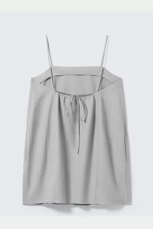 H&M Mini abito in twill con fiocco sul retro