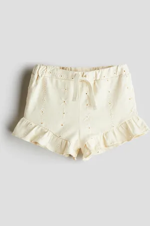 H&M Shorts in jersey con sangallo