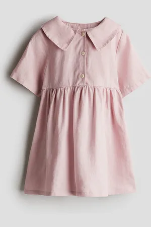 H&M Abito in lino Loose Fit