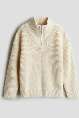 H&M Pullover con mezza cerniera
