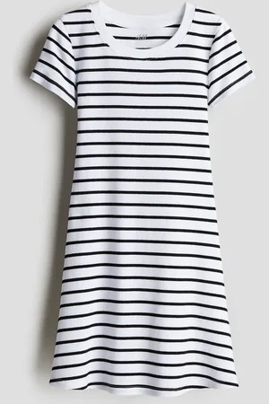 H&M Abito a maniche corte in jersey