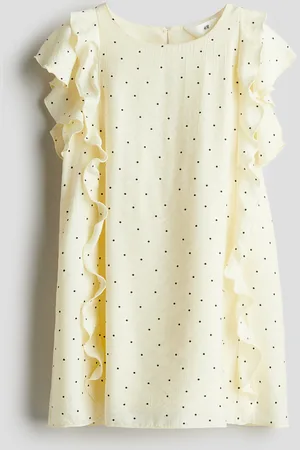 H&M Abito con volant decorativi