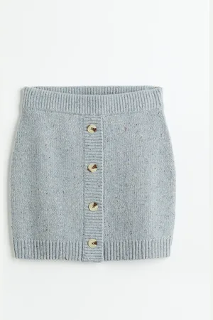 H&M Gonna in maglia misto cashmere
