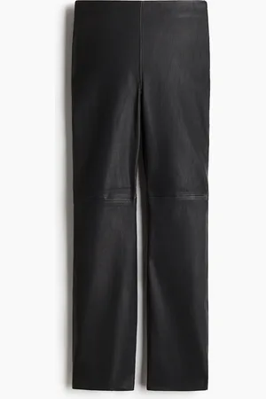 H&M Pantaloni in pelle Slim Fit