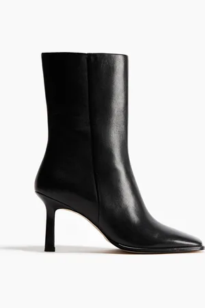 H&M Stivaletti in pelle con tacco