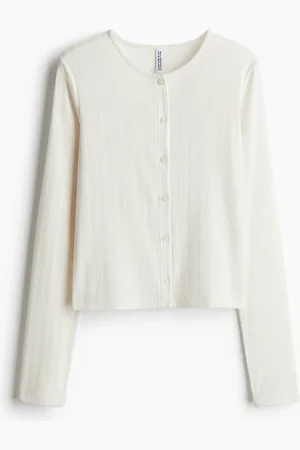 H&M Cardigan in jersey traforato