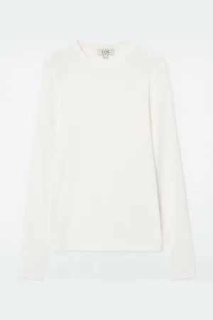 H&M MAGLIA SLIM LEGGERA A MANICHE LUNGHE