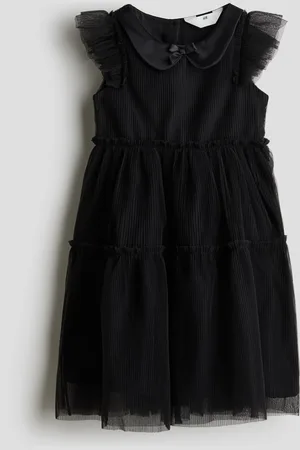 H&M Abito in tulle con pinces