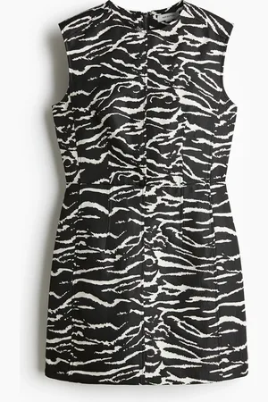 H&M Miniabito in tessuto jacquard