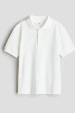 H&M Polo in piqué di cotone