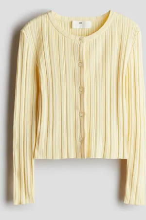 H&M Cardigan in maglia a coste