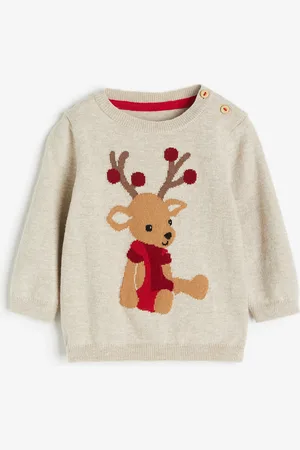 H&M Pullover con motivo a intarsio