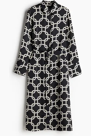 H&M Chemisier con cintura da annodare