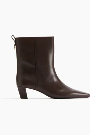 H&M Stivaletti in pelle con tacco