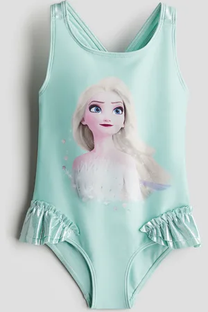 H&M Costume intero fantasia con bordi a volant