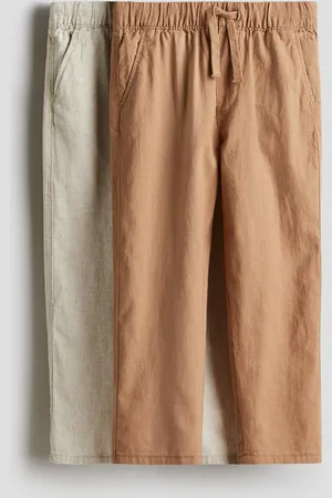H&M Pantaloni in misto lino 2 pezzi