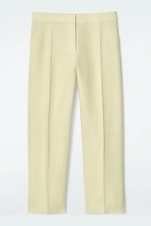 H&M PANTALONI SLIM IN LINO